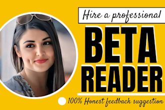 beta read fiction, beta read nonfiction, alpha read and critique novel