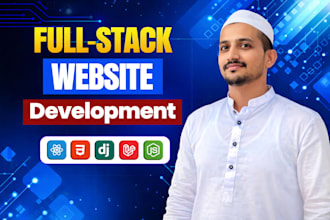 do website development, front end website, backend as full stack developer