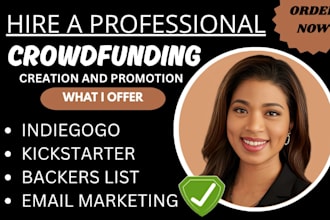 generate 11,000 active backers list for indiegogo kickstater project campaign
