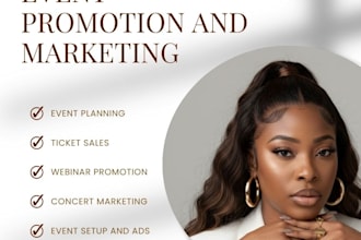 plan an event marketing and promotion strategy for your event