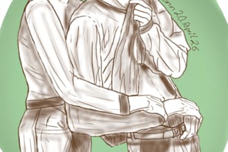 draw sfw and nsfw sketch