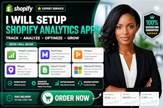 setup shopify analytics multifeed parkour mappy report pundit microsoft clarity