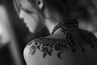 tribal tattoo design contact me for tribal tattoo