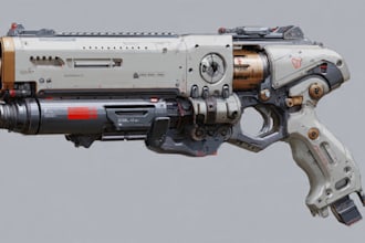 high quality weapon concept art