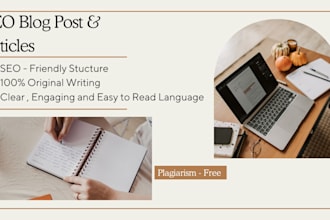 write SEO blog and article for you