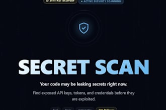 detect exposed API keys and deliver a risk based fix report