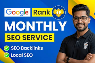 monthly off page SEO with quality backlinks