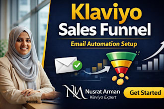 create your klaviyo sales funnel and email marketing system