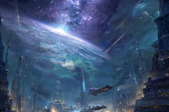 concept art for science fiction