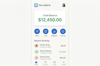 design mobile app UI UX with clean user experience