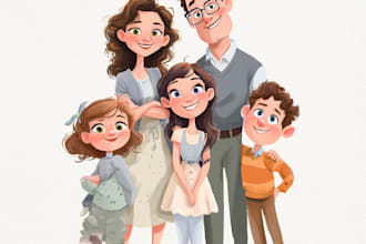 do awesome disney cartoon portrait art