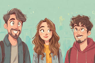 draw your cartoon illustration
