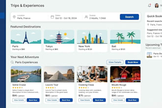 design UI UX for booking platforms