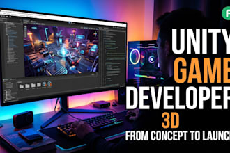 build your game using unity