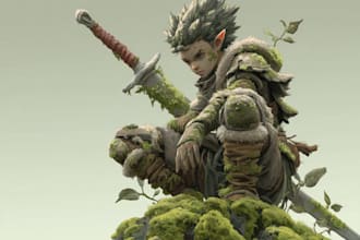 draw stylized fantasy characters and original characters