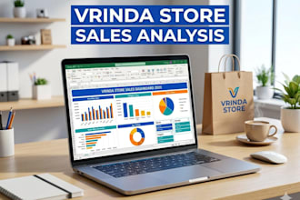 create excel and power bi dashboards for data analysis