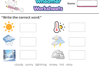 create printable preschool and kindergarten worksheets