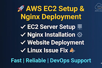 setup AWS ec2 server and deploy your website using nginx