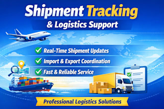 handle logistics coordination professionally