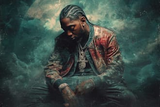design mixtape cover or album cover