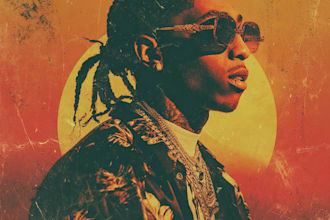 design a hip hop album cover art for you