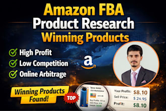 do amazon fba product research and find winning products