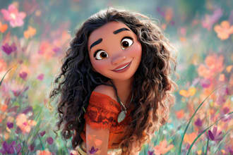 do disney cartoon portrait