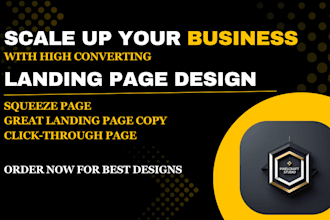 design klaviyo landing page, product page with converting copywriting