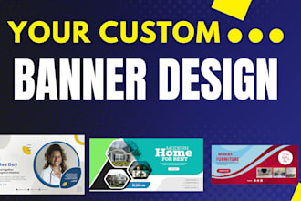design attractive website banner, google banner ads or product ads, slider