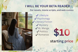 beta reader your manuscript