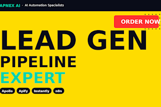 build an ai lead generation pipeline with n8n and cold email