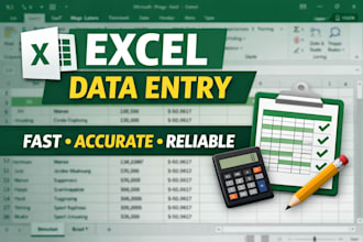 excel data entry and copy paste task