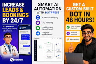 build ai chatbot manager for your restaurant using botpress