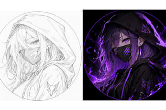 draw sketch roblox anime, gaming avatars pfp for your twitch, youtube, discord