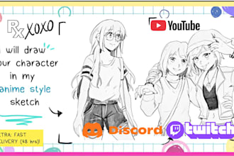 draw sketch roblox anime, gaming avatars pfp for your twitch, youtube, discord