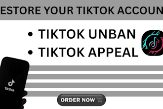 fix tiktok suspension tiktok appeal reinstate tiktok unban