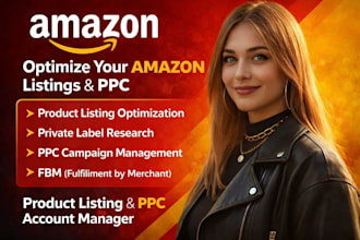 do amazon store product listing private label research ppc account manager fbm