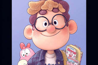 draw your character in cartoonish or marvel
