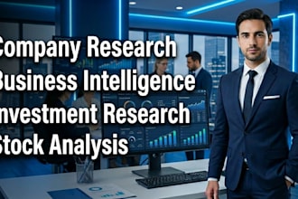 provide company research and business intelligence reports