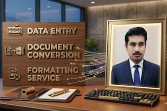 do remote data entry document conversion and fill formatting