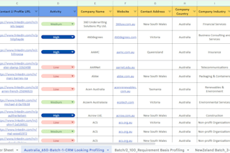 provide targeted b2b lead generation with verified email and phone data