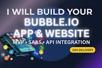 develop bubble io apps scalable web app development