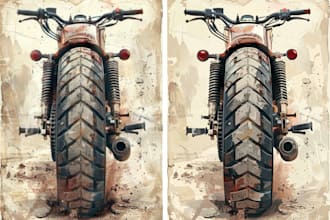 manually convert low quality image to clean vector
