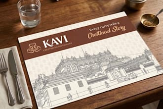 design professional restaurant and food poster