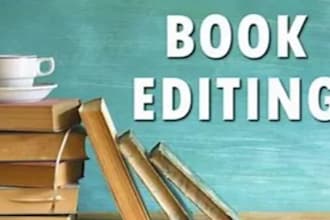proofread novel ebook book formatting
