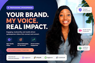 spokesperson spokesperson video female spokesperson actor ugc video spokesperson