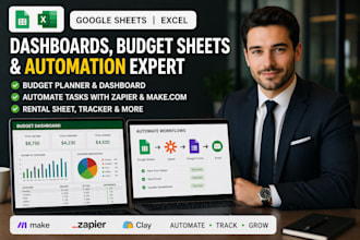 do rental property tracker sheet and income dashboard