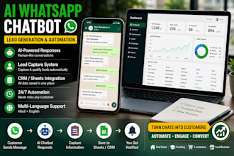 build whatsapp ai bot for lead generation automation 24x7