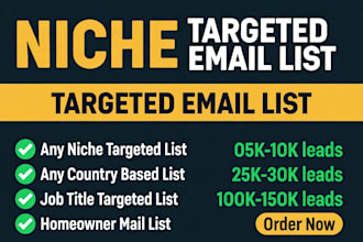 do targeted b2b lead generation, email leads, lead gen