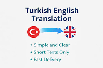 translate short texts from turkish to english and english to turkish fast